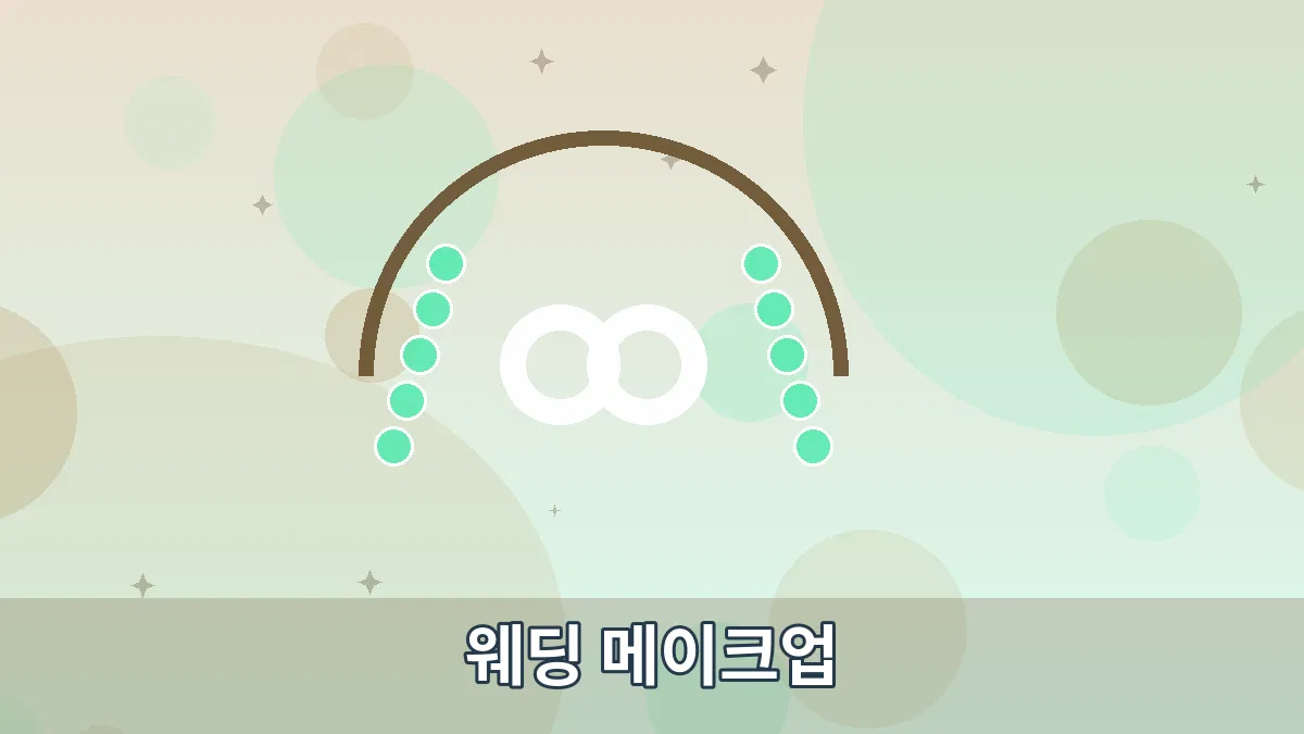 웨딩 메이크업 안내 이미지 3