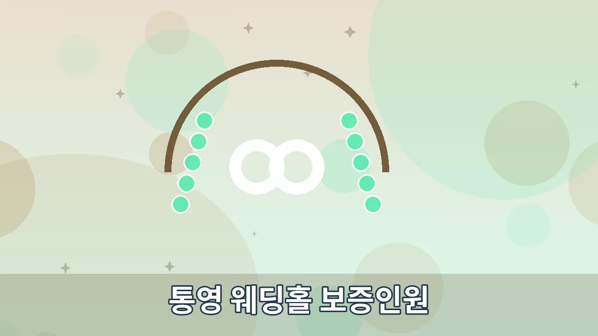 통영 웨딩홀 보증인원 안내 이미지 3