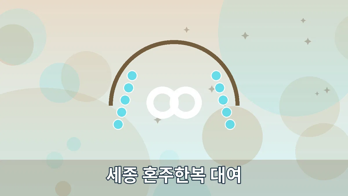 세종 혼주한복 대여 안내 이미지 4