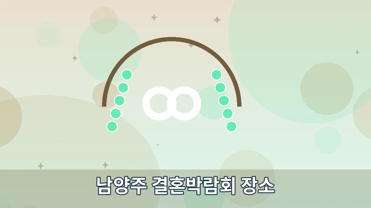 남양주 결혼박람회 장소 안내 이미지 3