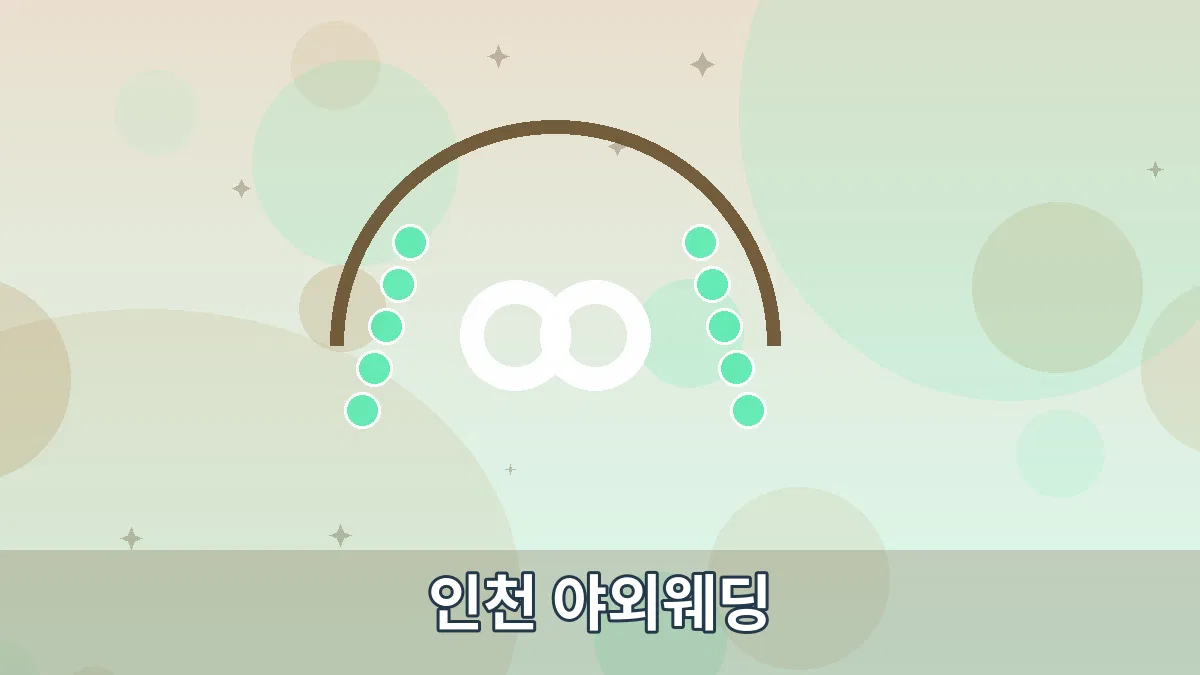 인천 야외웨딩 안내 이미지
