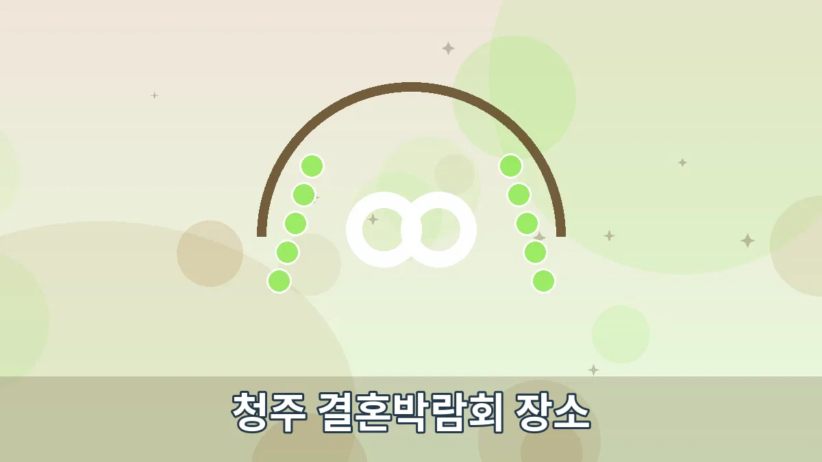 청주 결혼박람회 장소 안내 이미지 1