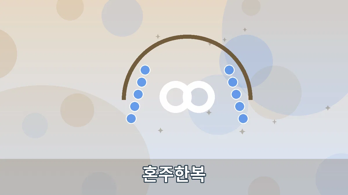 혼주한복 안내 이미지
